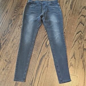 HUE Grey Washed Women's Jeggings